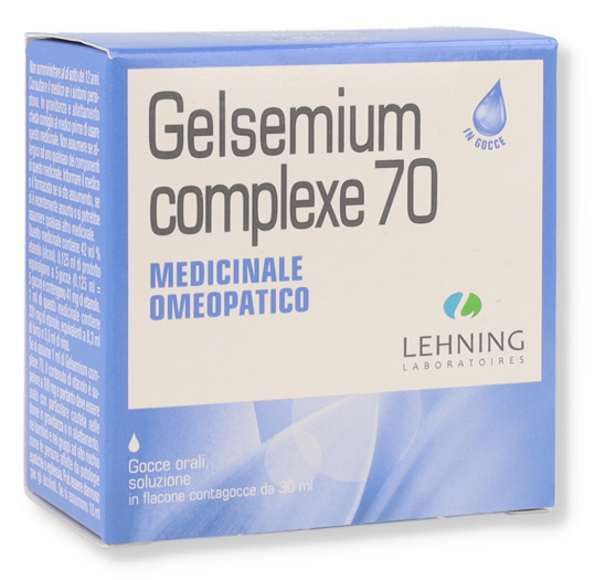 GELSEMIUM COMPLEXE L70*1FL30ML - Fontenova srl