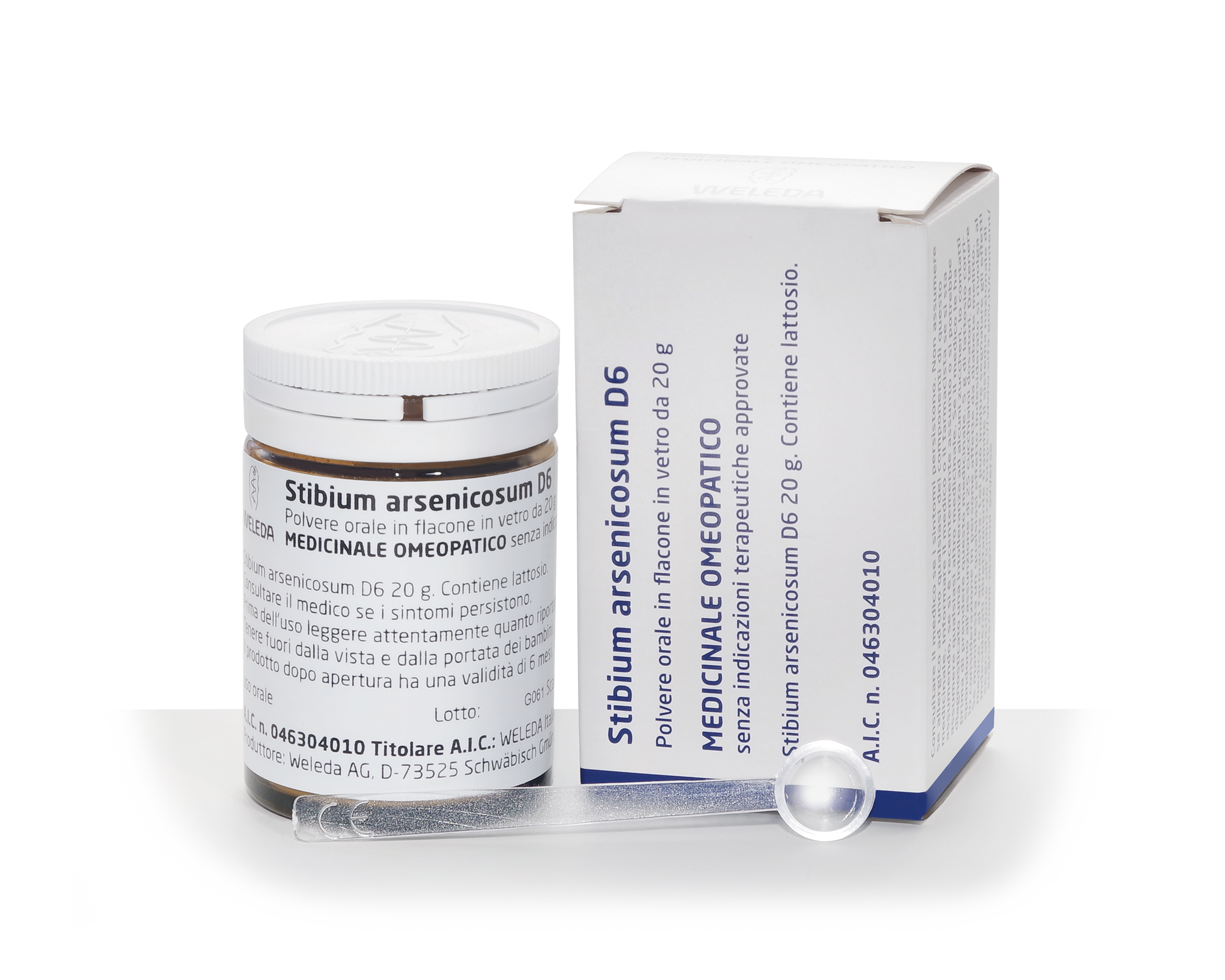 STIBIUM ARSENICOSUM*6DH 20G - Fontenova srl