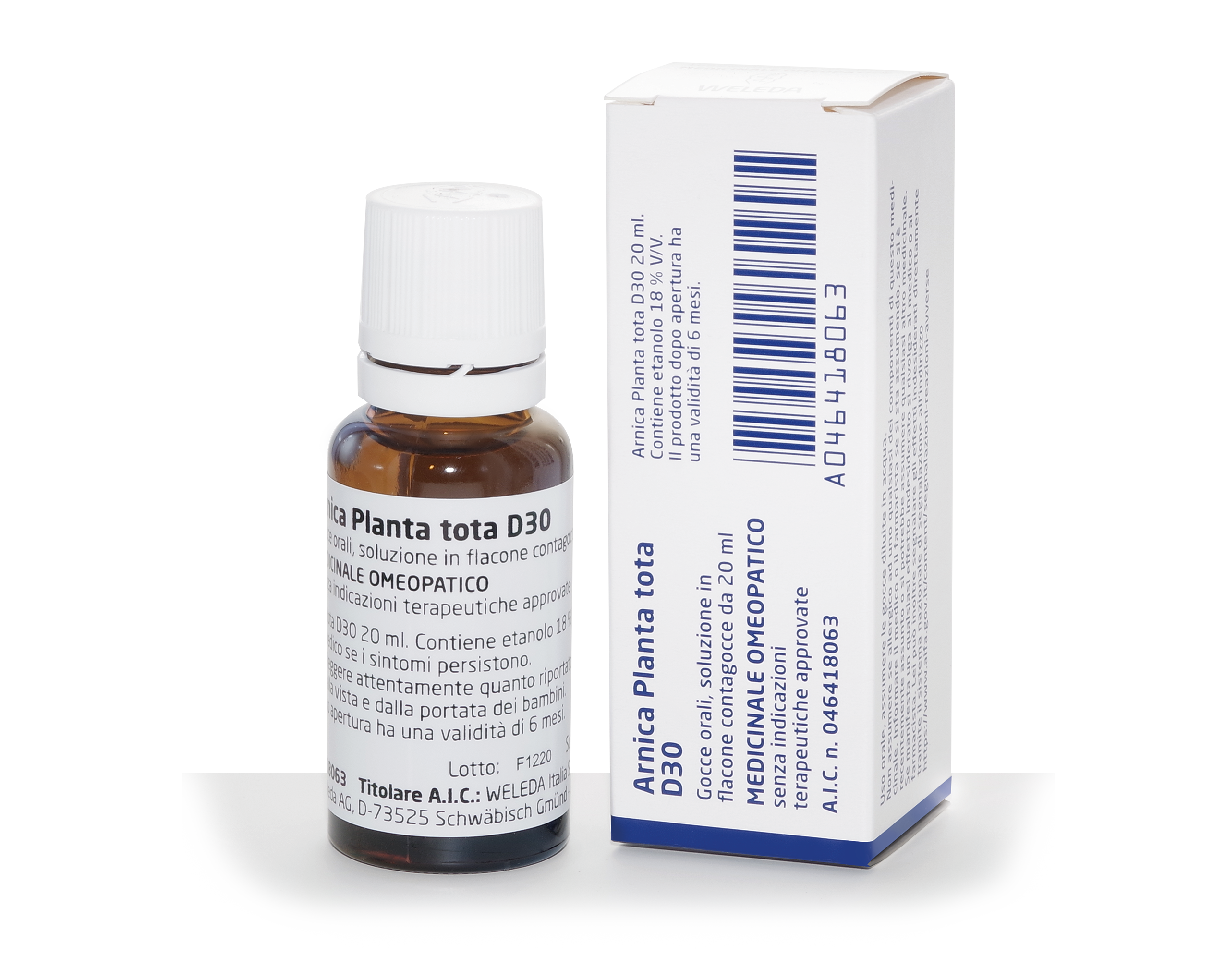 ARNICA PLANTA TOTA*D30 GTT20ML - Fontenova srl