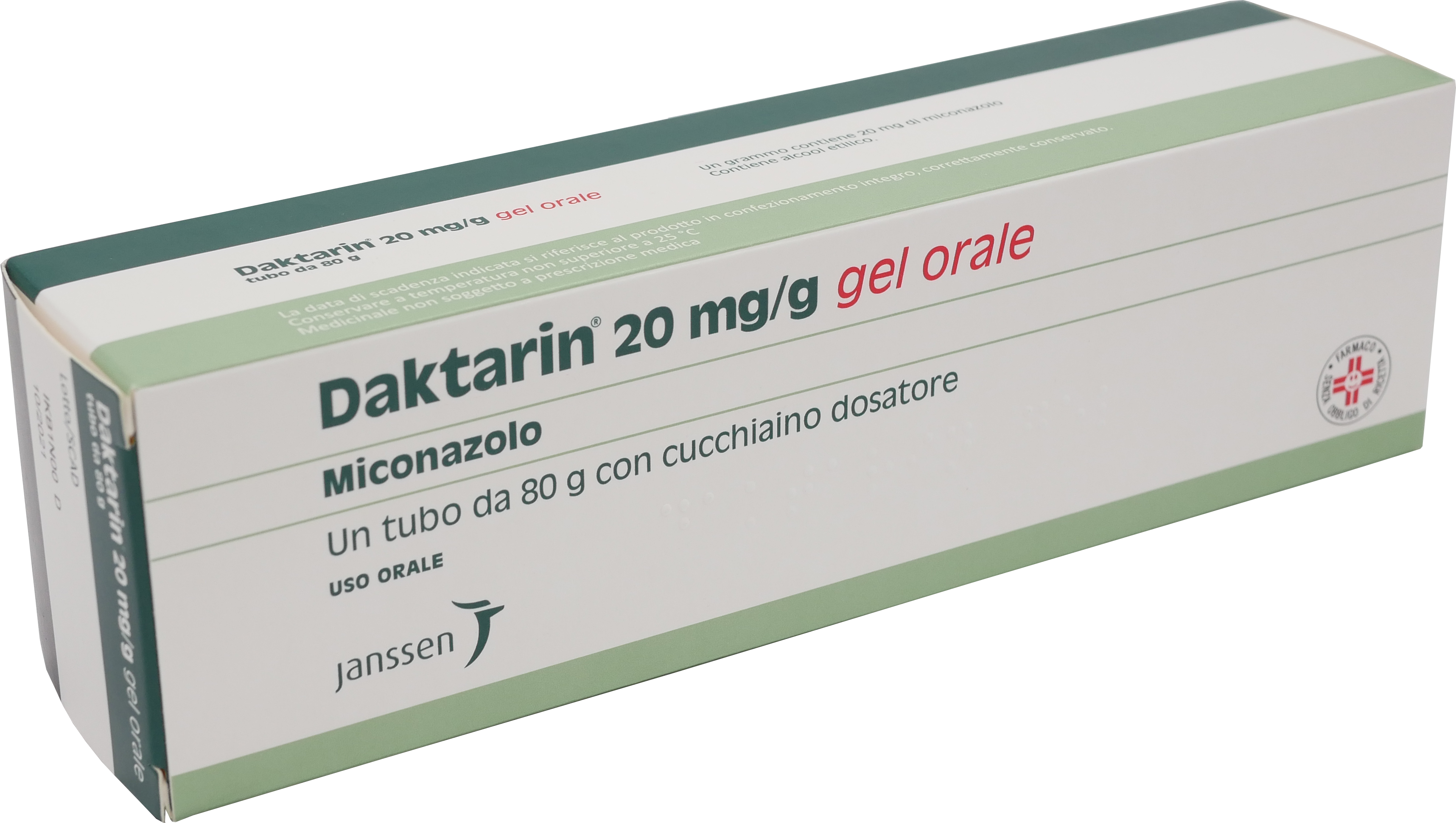 DAKTARIN*GEL OS 80G 20MG/G - Fontenova srl
