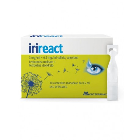 IRIREACT*COLL 10FL 0,5ML - Fontenova srl