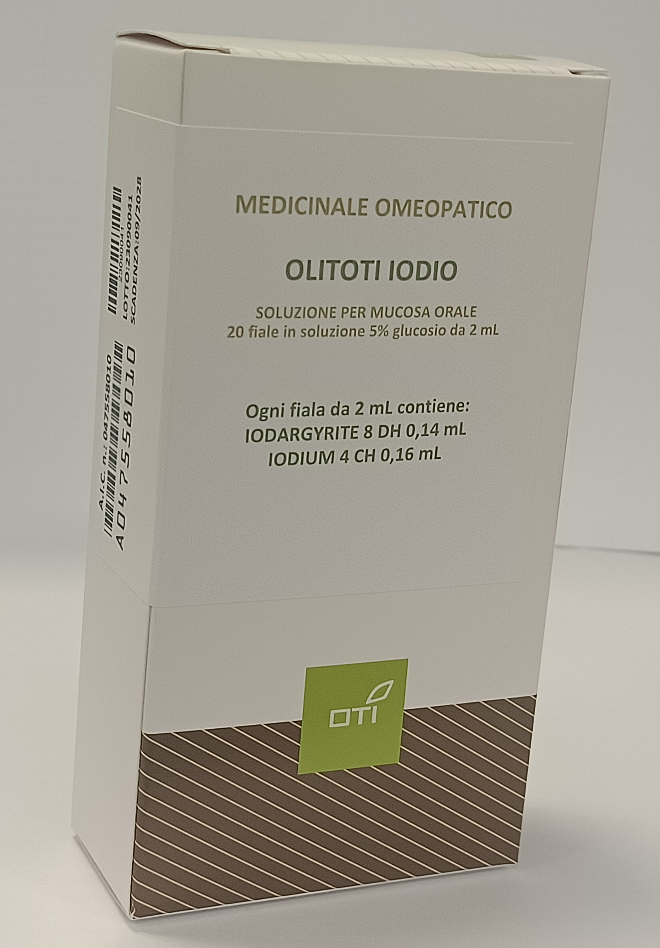 OLITOTI IODIO*OS 20F 2ML - Fontenova srl