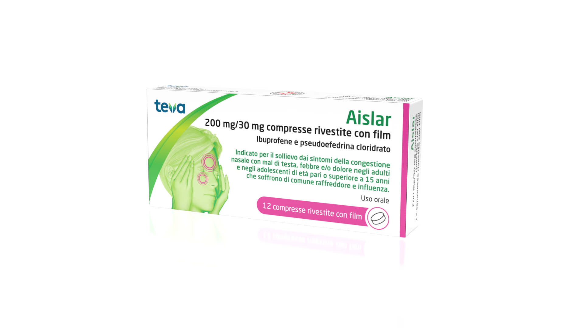 AISLAR*12CPR RIV 200MG+30MG - Fontenova srl
