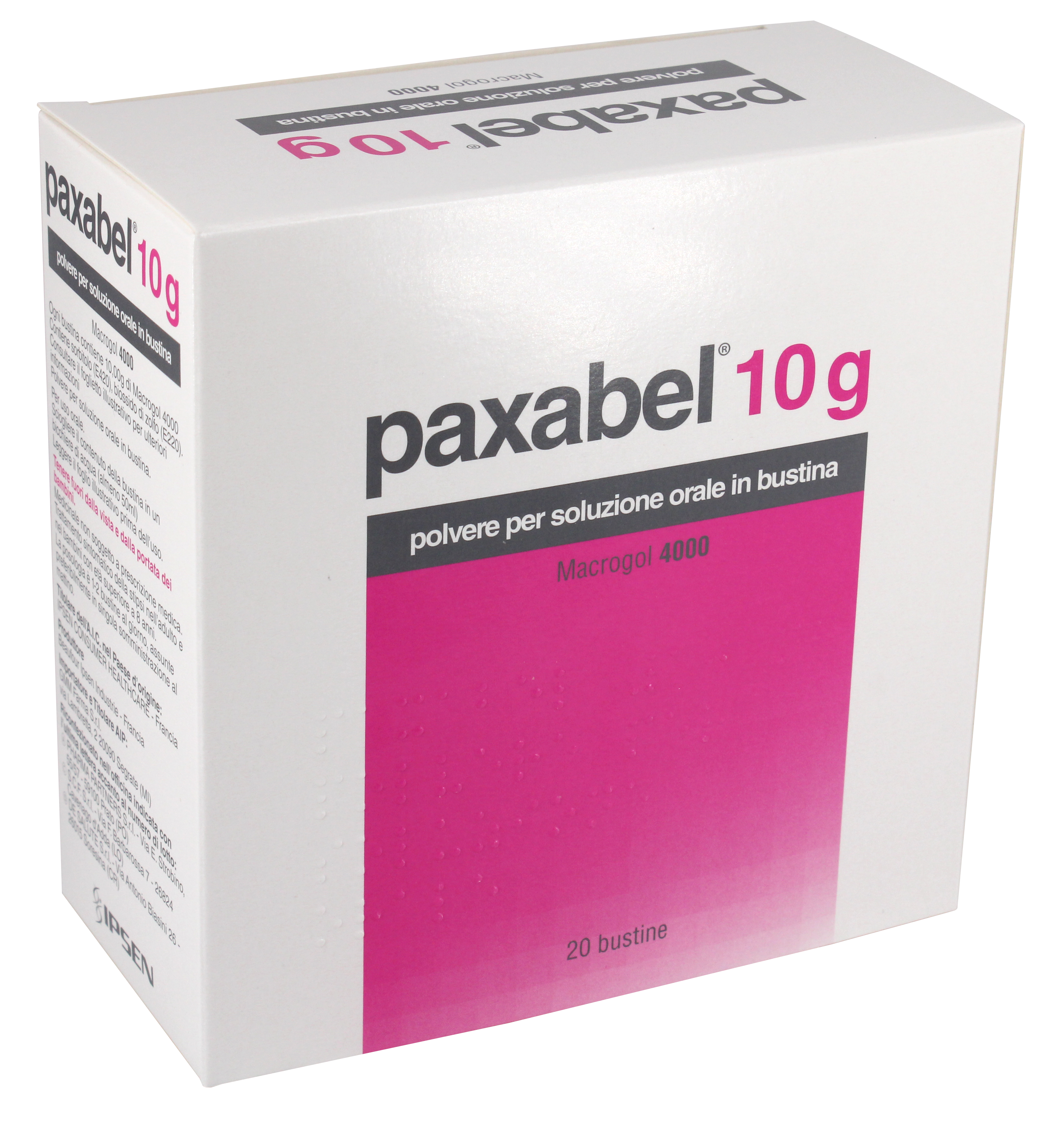 PAXABEL*OS POLV 20BUST 10G - Fontenova srl