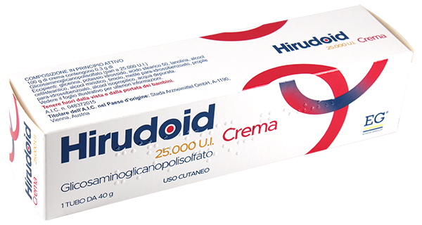 HIRUDOID 25000UI*CREMA 40G - Fontenova srl