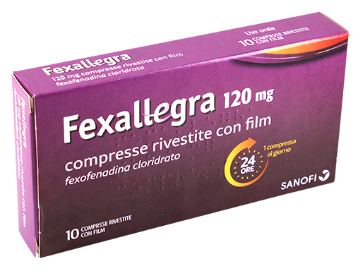 FEXALLEGRA*10CPR RIV 120MG - Fontenova srl