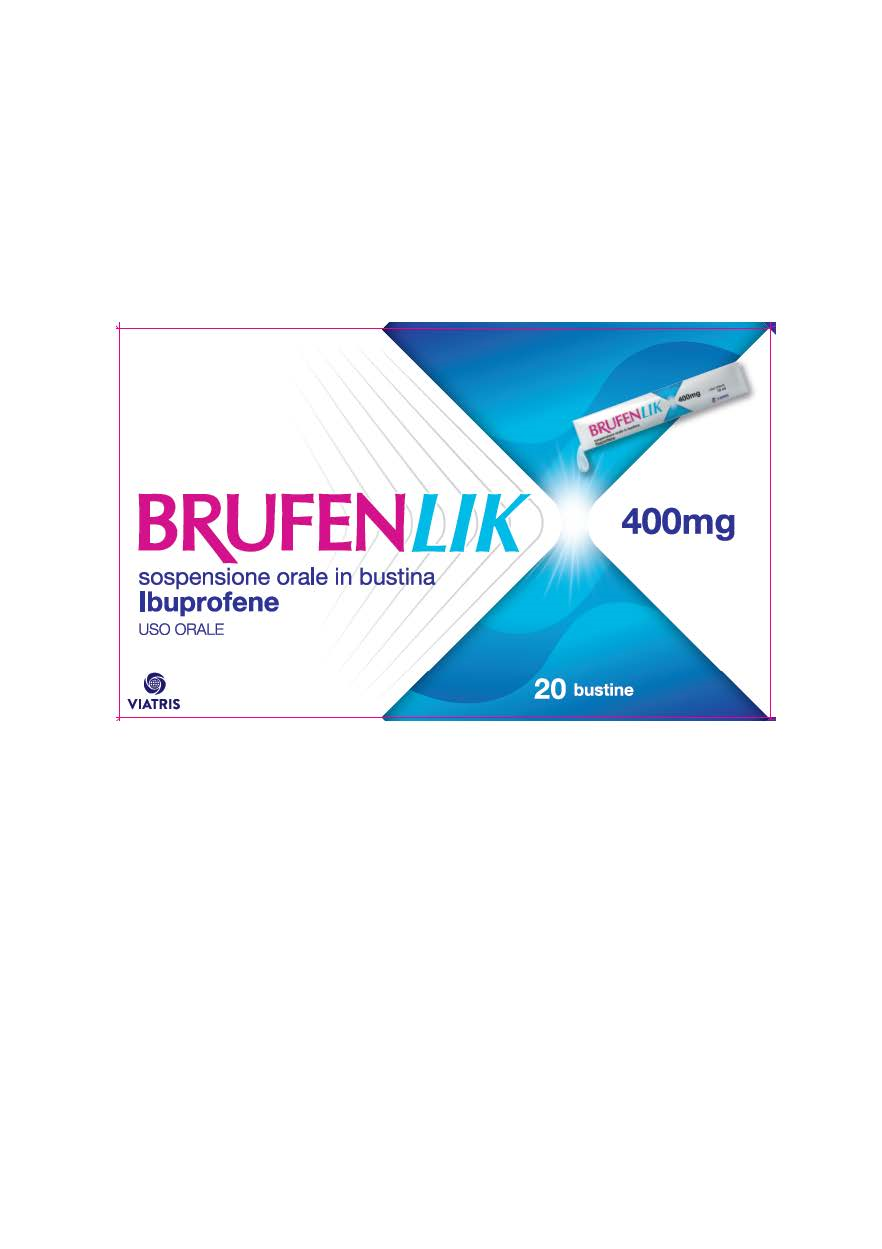 BRUFENLIK*20BUST 400MG 10ML - Fontenova srl