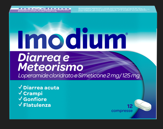 IMODIUM DIARREA E METEOR*12CPR - Fontenova srl