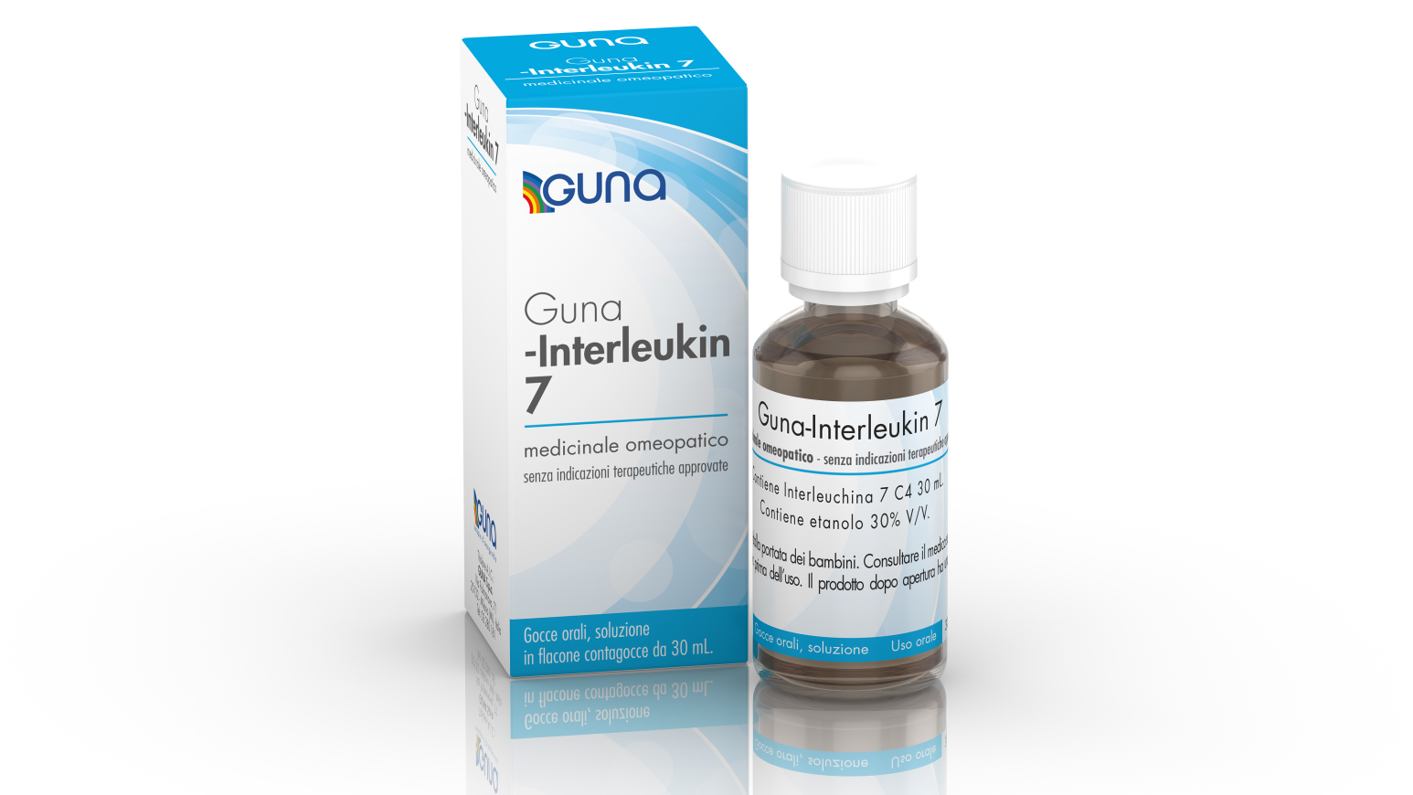 GUNA INTERLEUKIN 7*C4 GTT 30ML - Fontenova srl