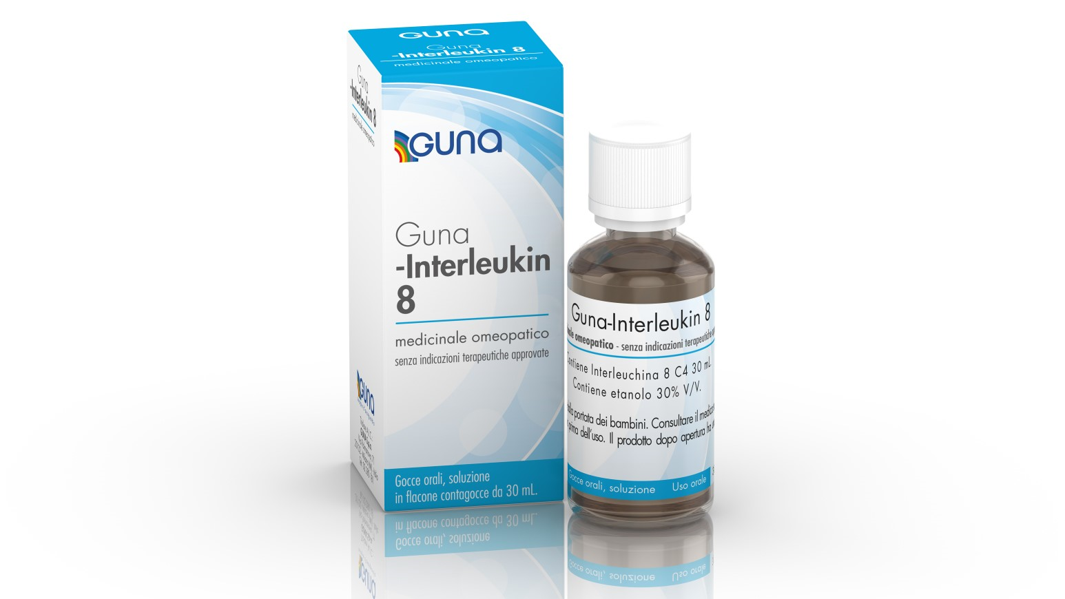GUNA INTERLEUKIN 8*C4 GTT 30ML - Fontenova srl