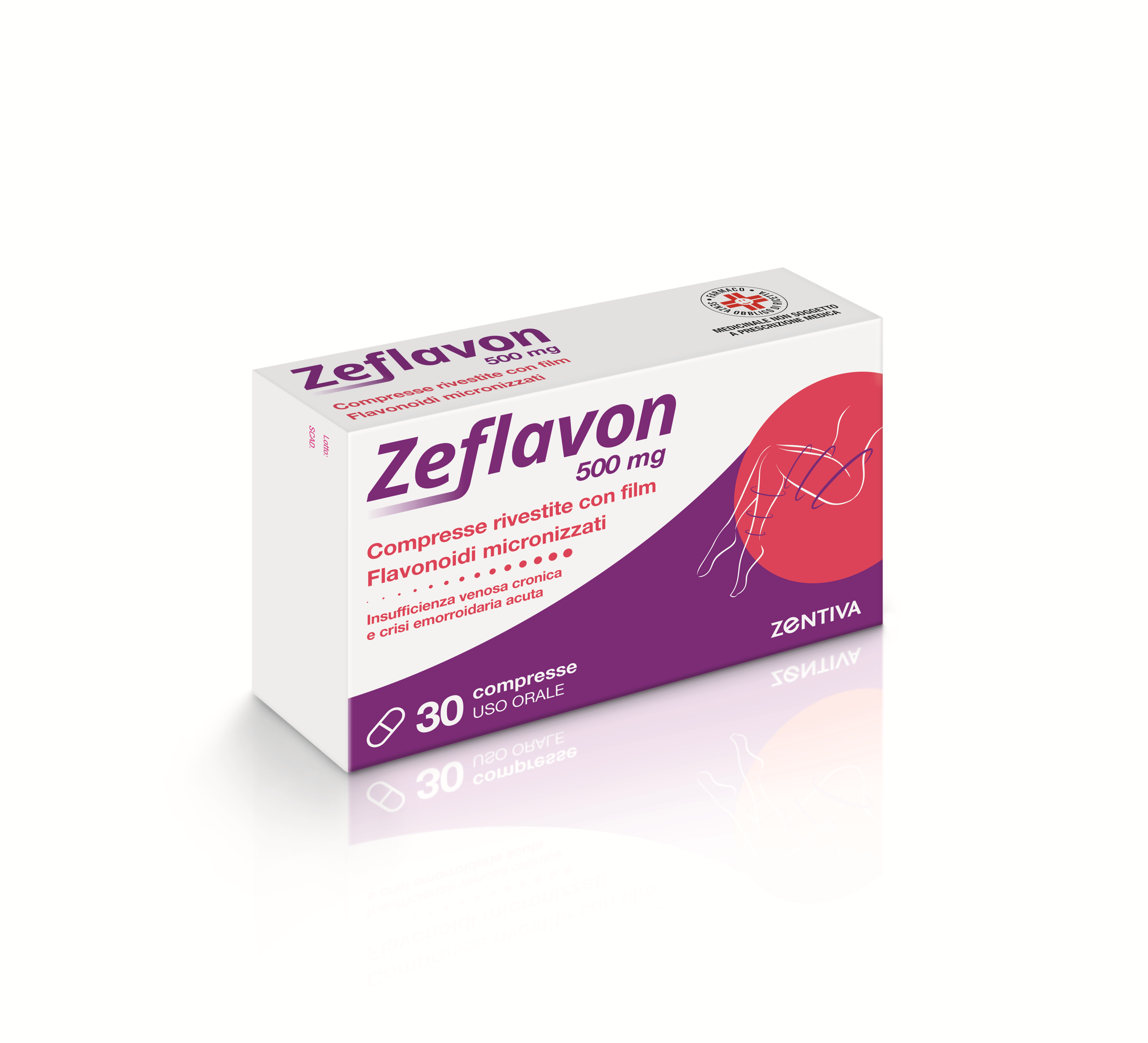 ZEFLAVON*30CPR RIV 500MG - Fontenova srl