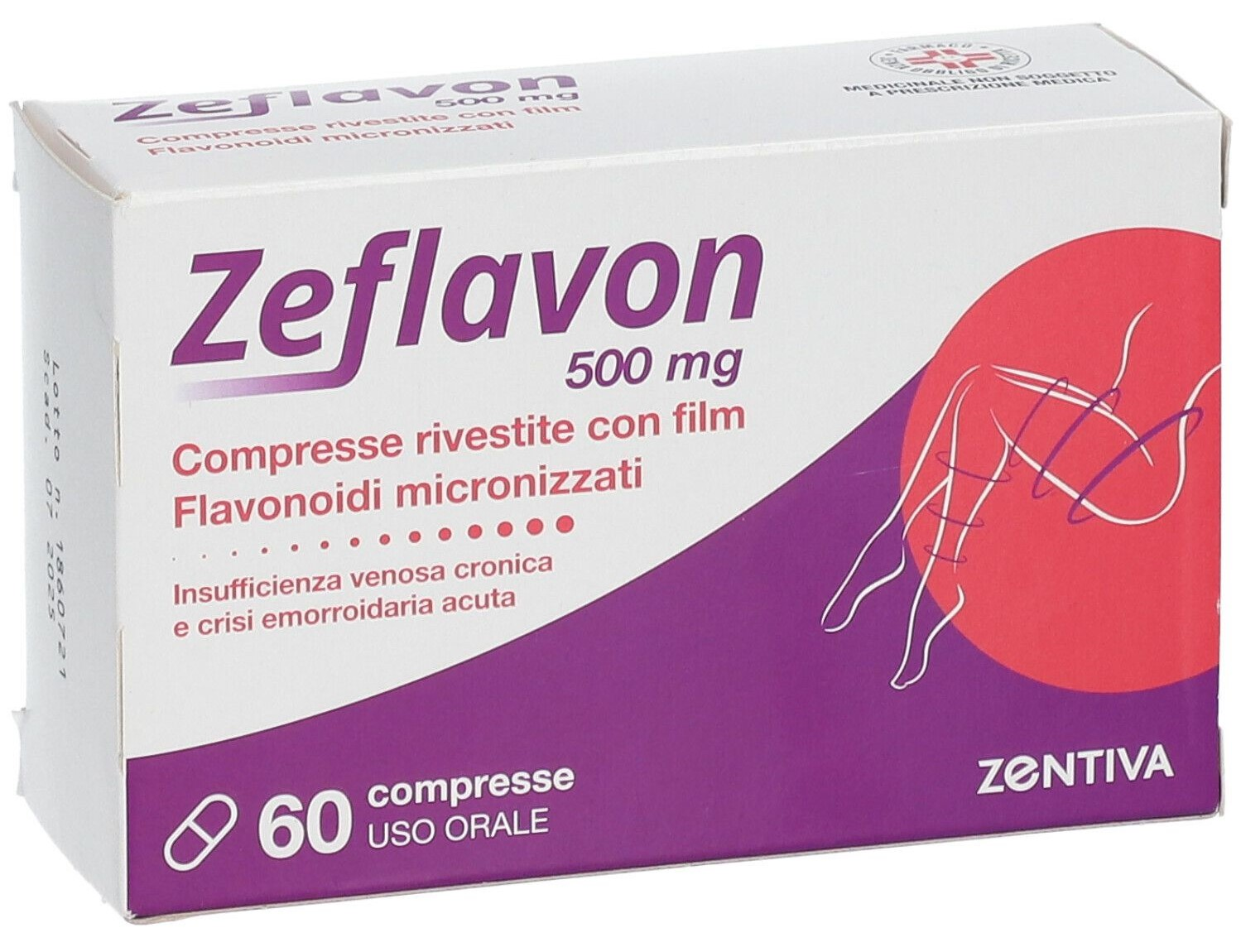 ZEFLAVON*60CPR RIV 500MG - Fontenova srl