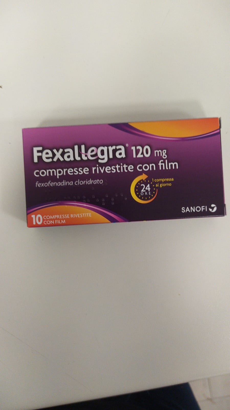 FEXALLEGRA*10CPR RIV 120MG - Fontenova srl