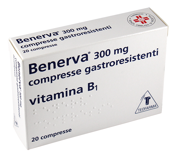 BENERVA*20CPR 300MG - Fontenova srl