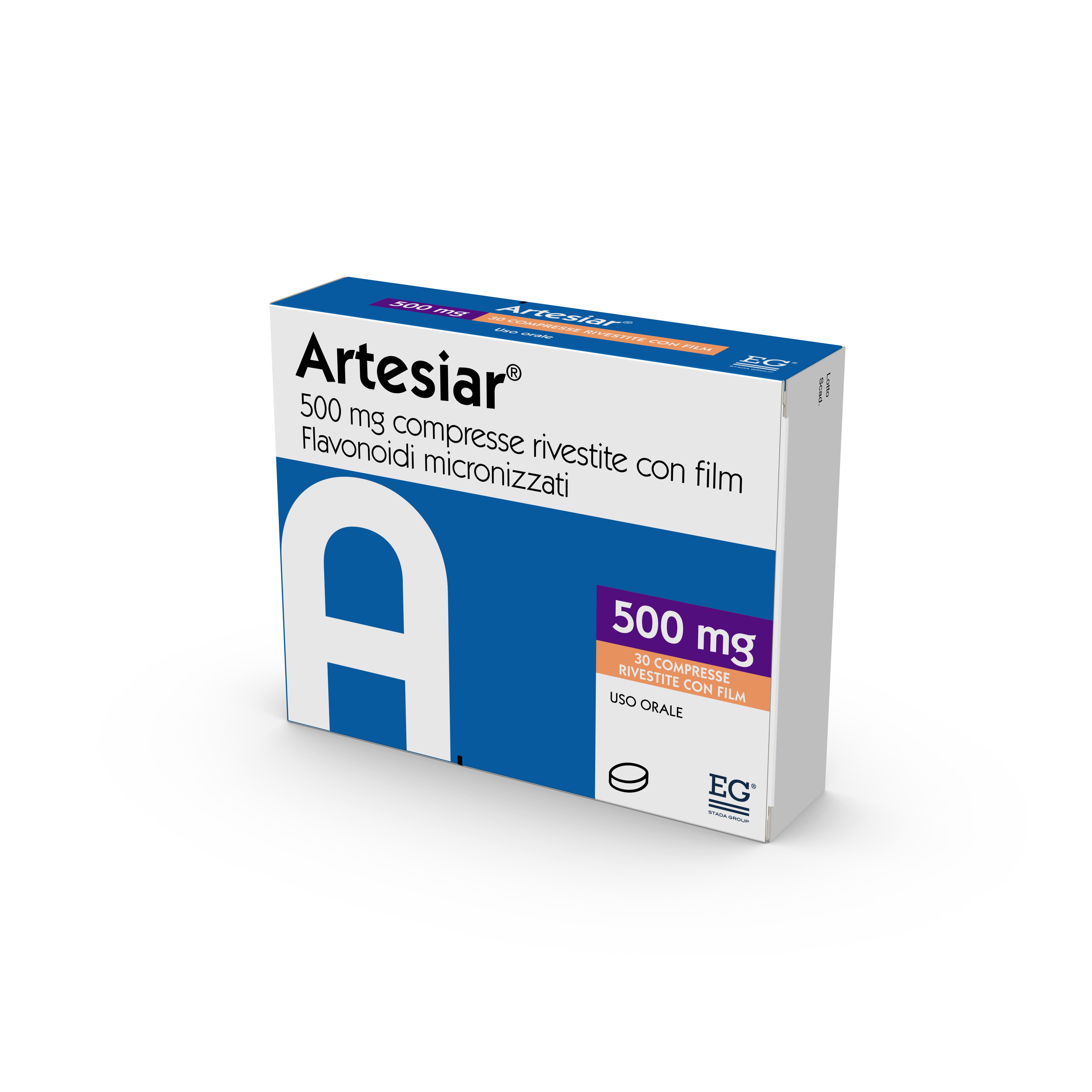ARTESIAR*30CPR RIV 500MG - Fontenova srl