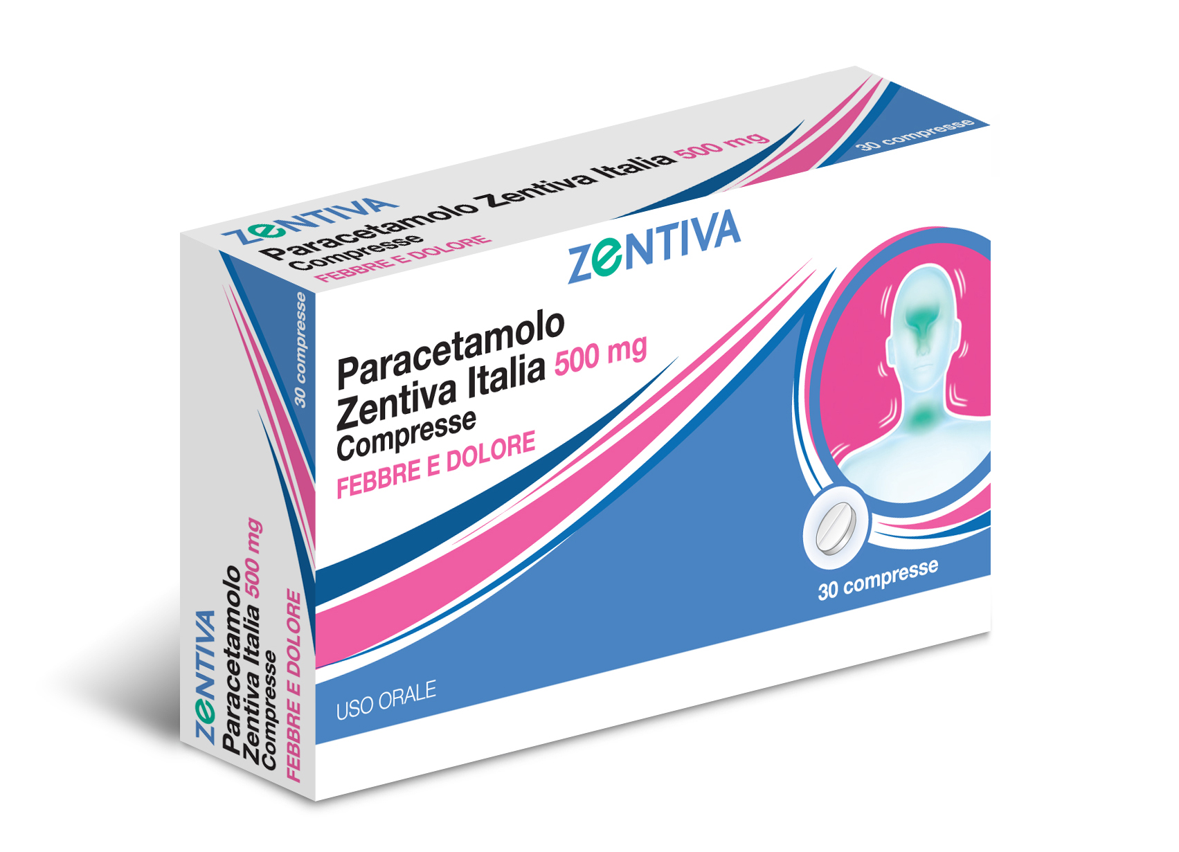 PARACETAMOLO ZEN*30CPR 500MG - Fontenova srl