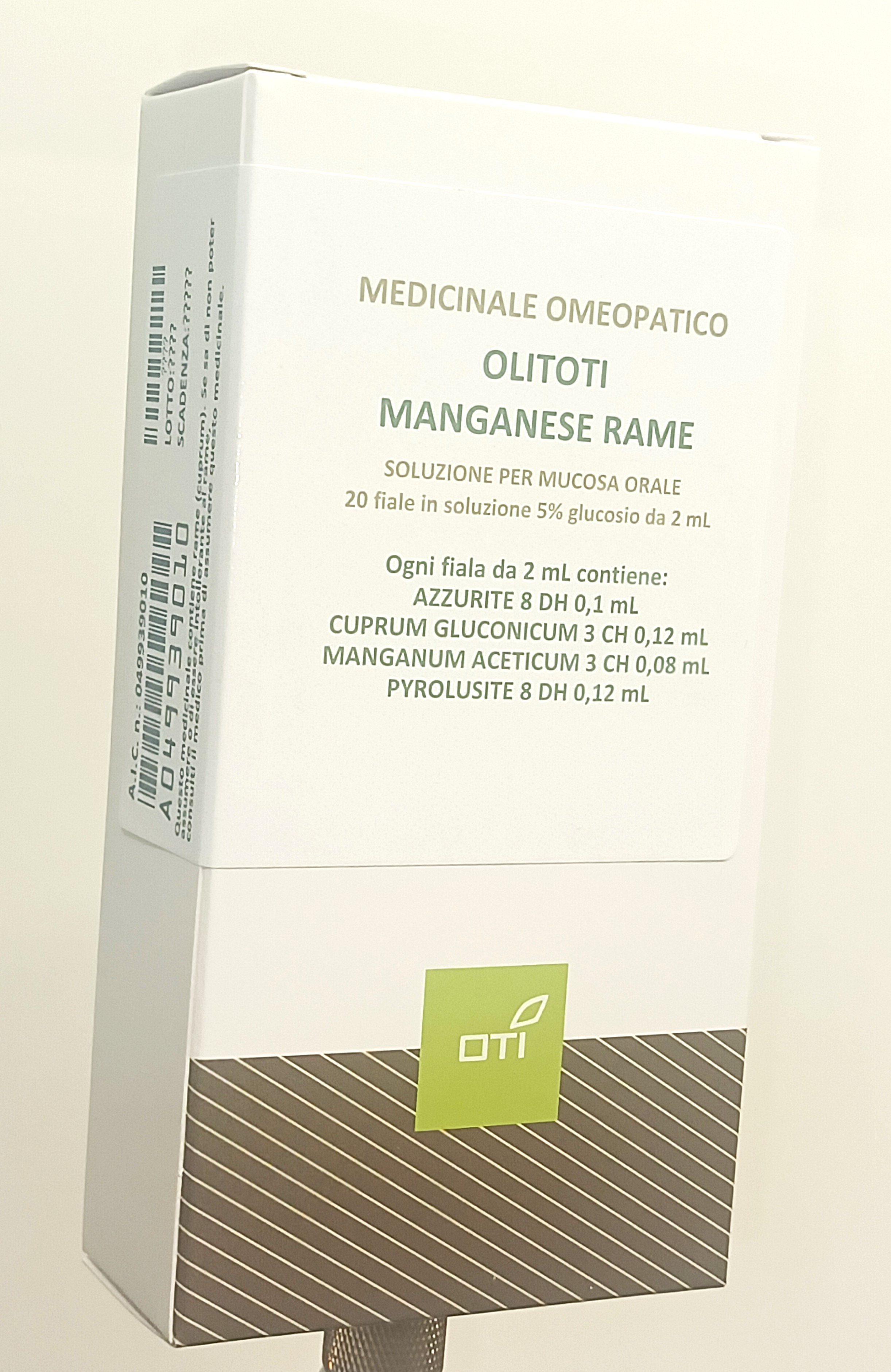 OLITOTI MANGANESE RAME*OS 20F - Fontenova srl