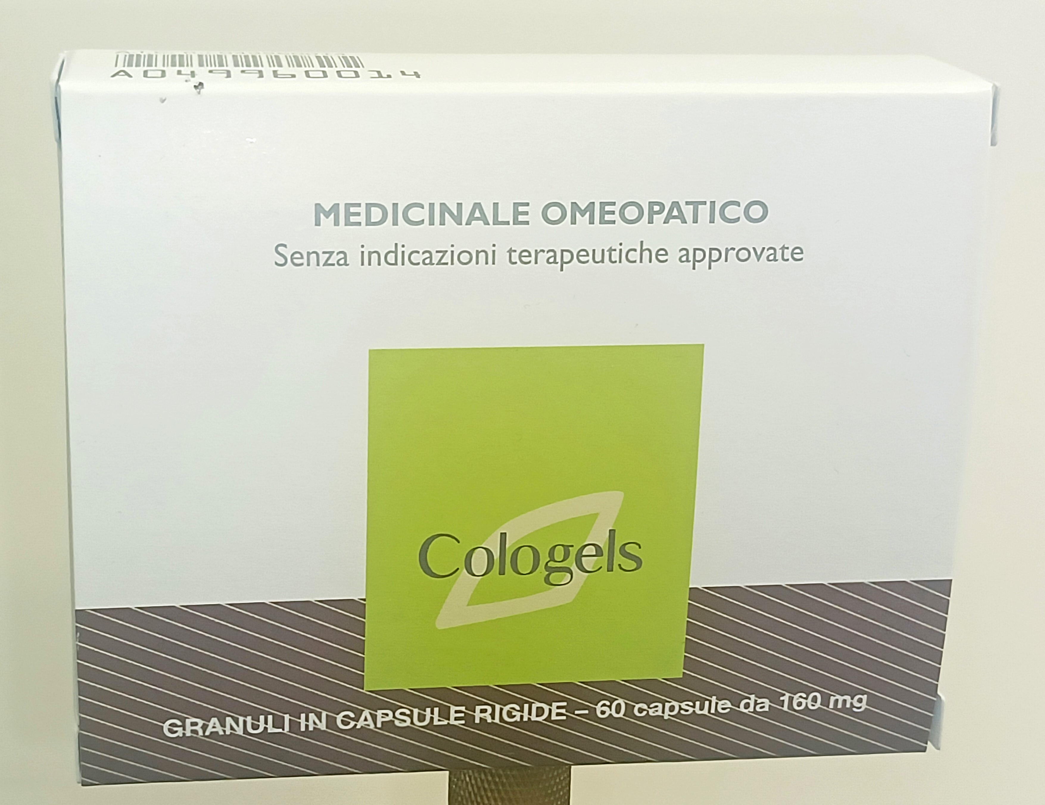COLOGELS*60CPS 160MG - Fontenova srl