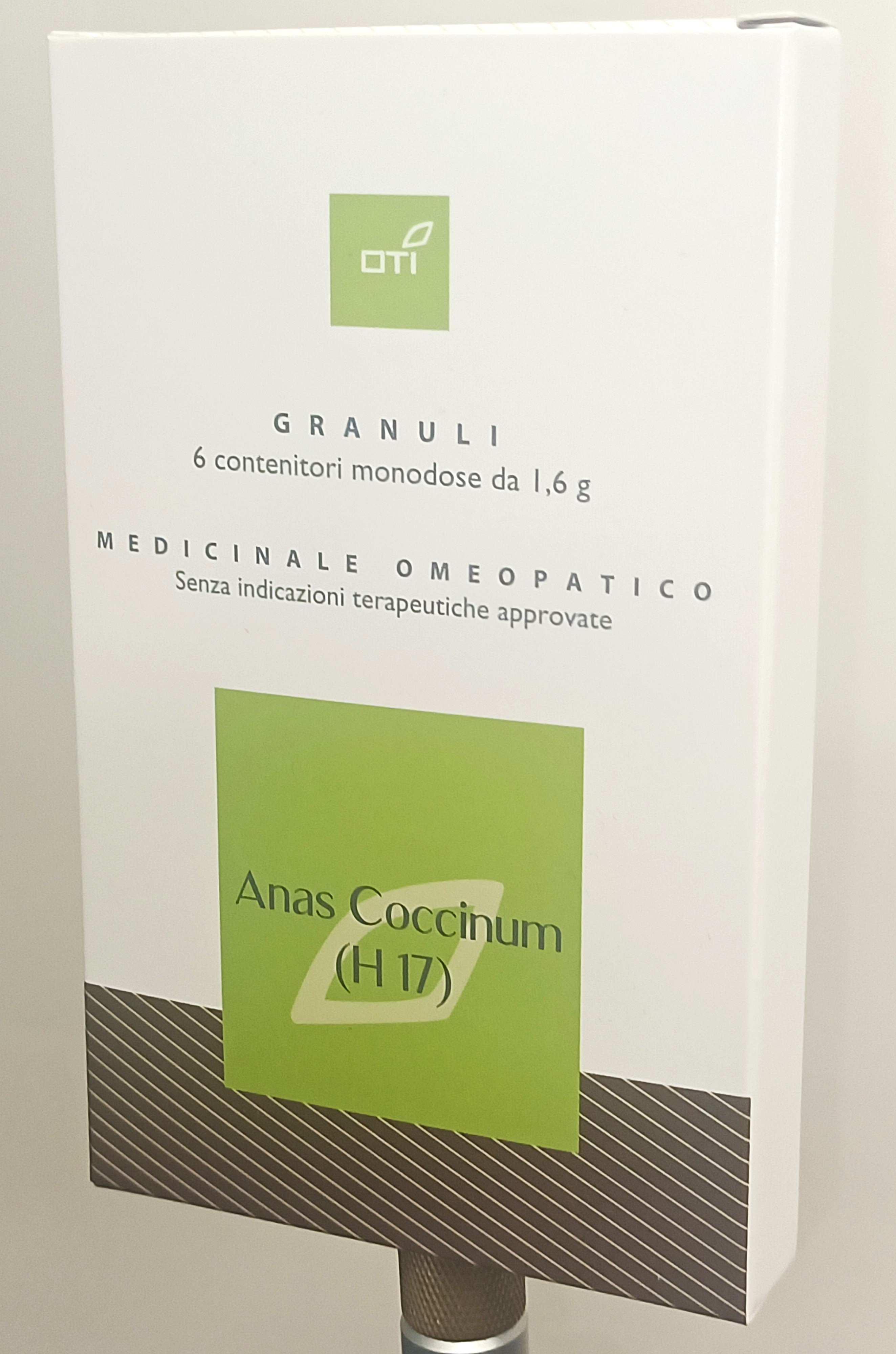 ANAS COCCINUM H17*6 MONOD 1,6G - Fontenova srl