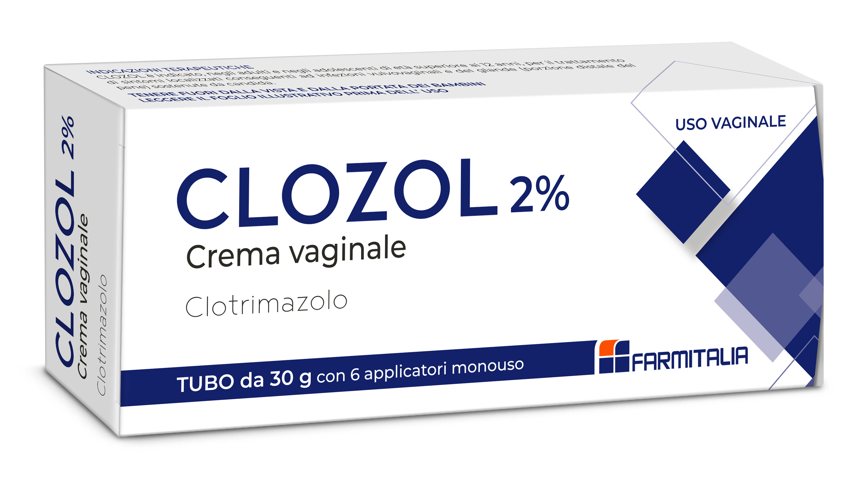 CLOZOL*CREMA VAG 30G 2% - Fontenova srl
