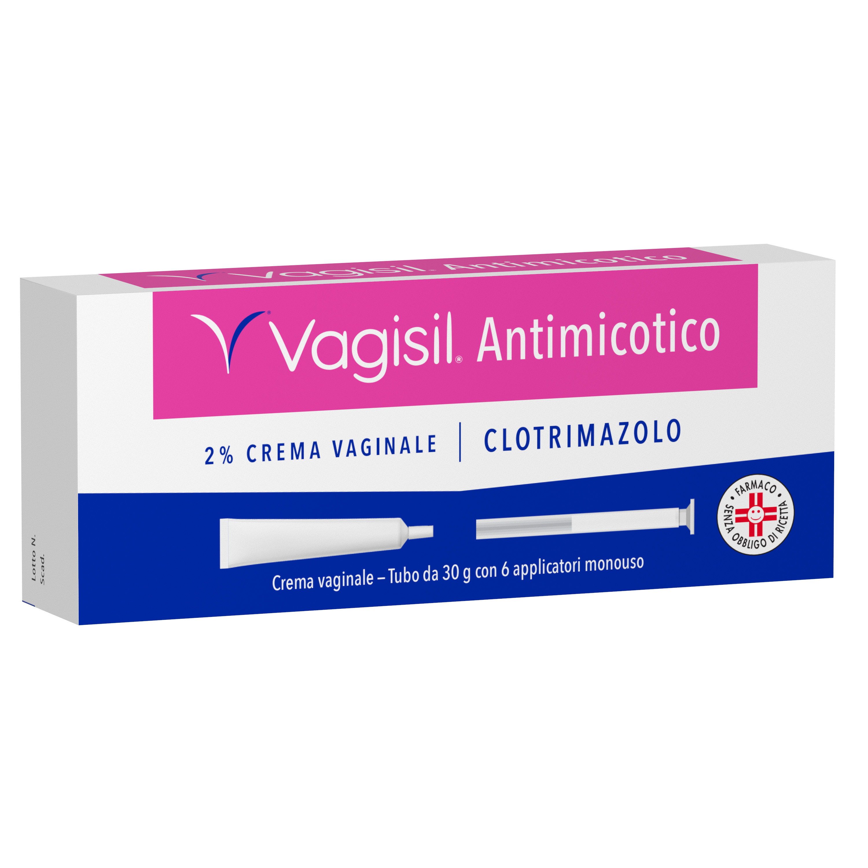 VAGISIL ANTIMICOTICO*CR 30G 2% - Fontenova srl