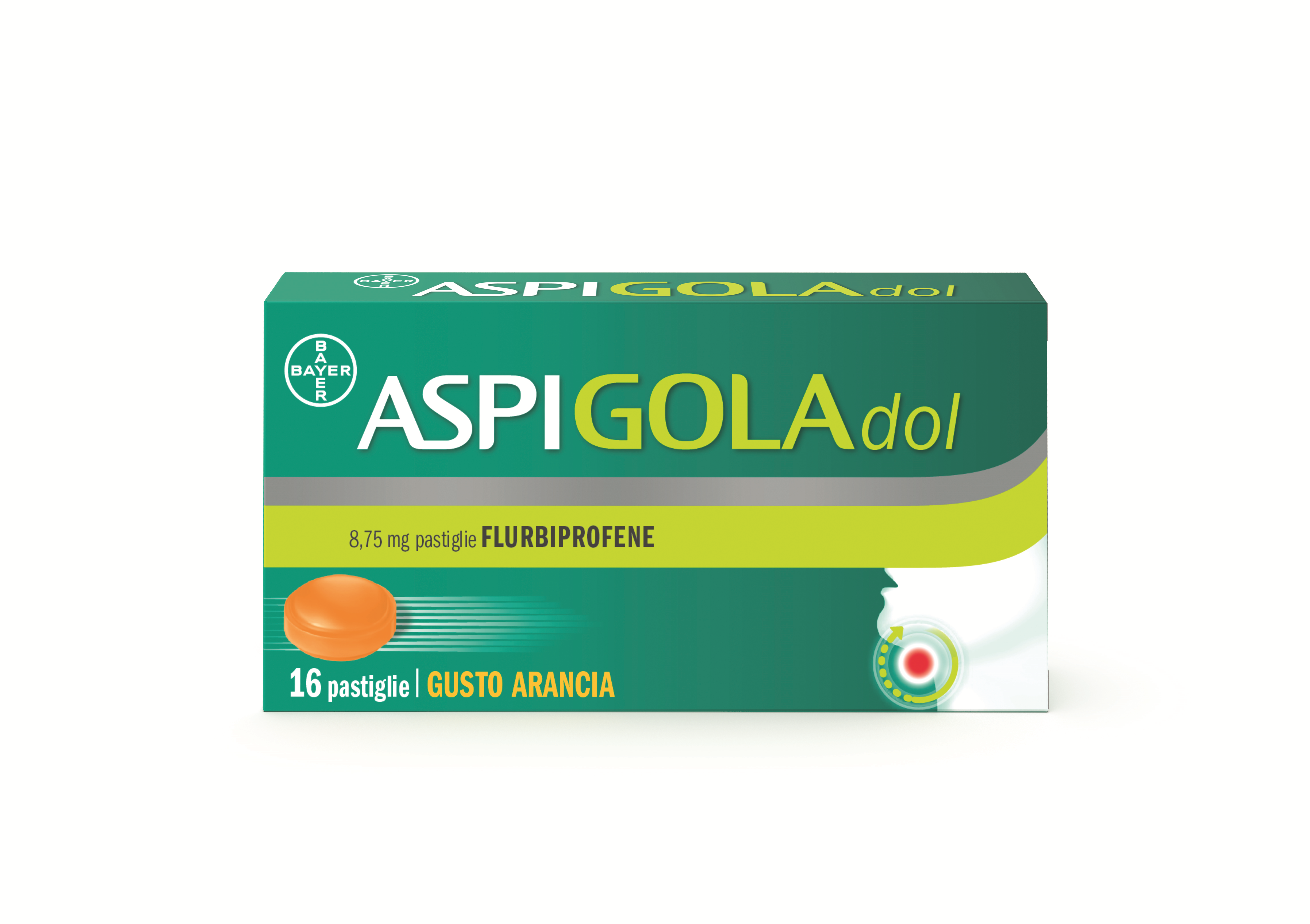 ASPIGOLADOL*16PASTL 8,75MG - Fontenova srl