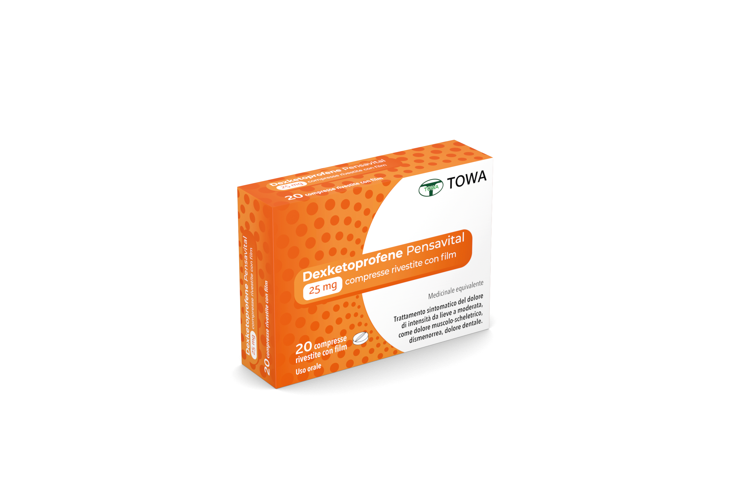 DEXKETOPROFENE PEN*20CPR 25MG - Fontenova srl