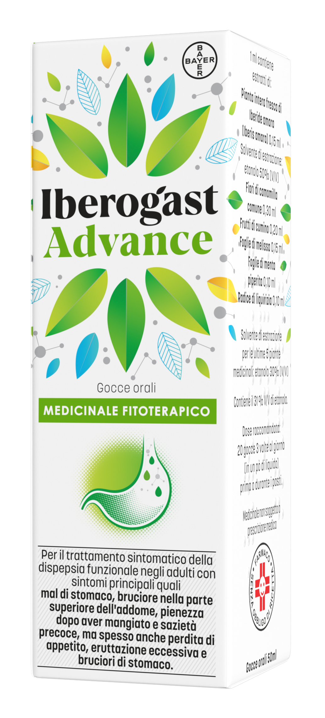 IBEROGASTADVANCE*OS GTT 50ML - Fontenova srl