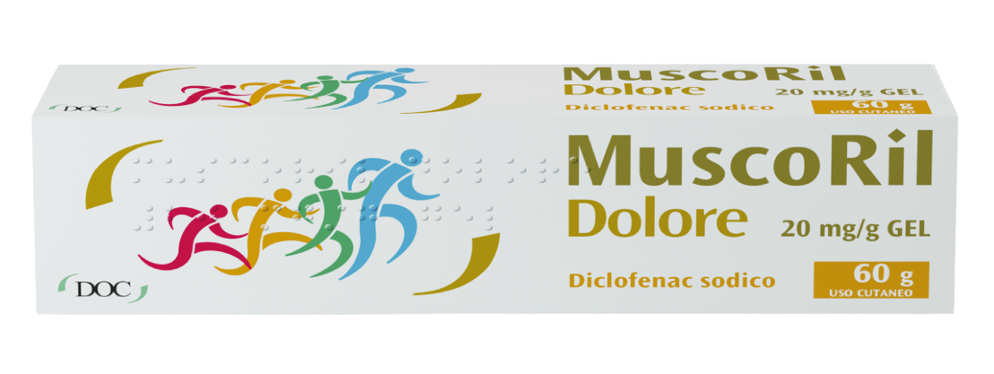 MUSCORIL DOLORE*GEL 60G 20MG/G - Fontenova srl
