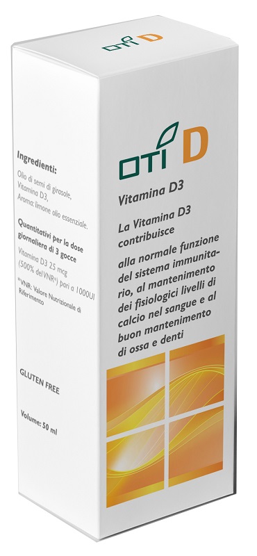 OTI D VITAMINA D3 GOCCE 50ML - Fontenova srl
