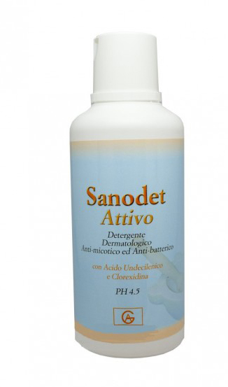 SANODET ATTIVO SHAMPOODOCCIA 500 ML - Fontenova srl