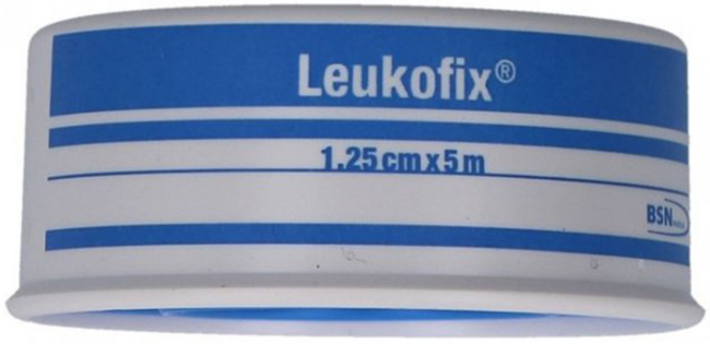 CEROTTO CHIRURGICO IN ROCCHETTO LEUKOFIX IPOALLERGENICO 1,25X500 CM - Fontenova srl