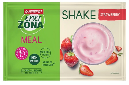 ENERZONA INSTANT MEAL FRAGOLA YOGHURT 1 BUSTA DA 50 GRAMMI - Fontenova srl