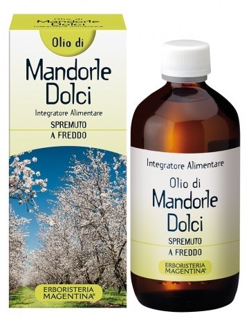 MANDORLE DOLCI OLIO VEGETALE 250 ML - Fontenova srl