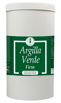 ARGILLA VERDE FINE 1 KG - Fontenova srl