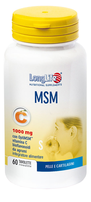 LONGLIFE MSM 1000 MG 60 TAVOLETTE - Fontenova srl