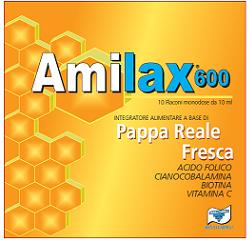 AMILAX 600 10 FLACONCINI 10 ML - Fontenova srl