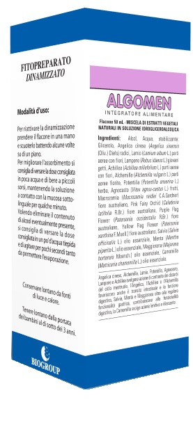 ALGOMEN SOLUZIONE IDROALCOLICA 50 ML - Fontenova srl