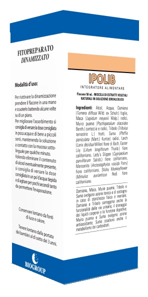 IPOLIB 50 ML SOLUZIONE IDROALCOLICA - Fontenova srl