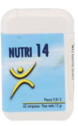 NUTRI 14 60 COMPRESSE - Fontenova srl
