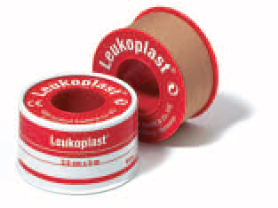 CEROTTO CHIRURGICO PER FISSAGGIO MEDICAZIONI IN ROCCHETTO LEUKOPLAST SUPPORTO VISCOSA COLOR PELLE MASSA ADESIVA CAUCCIU' OSSIDO DI ZINCO 2,5X500CM MUTUABILE - Fontenova srl