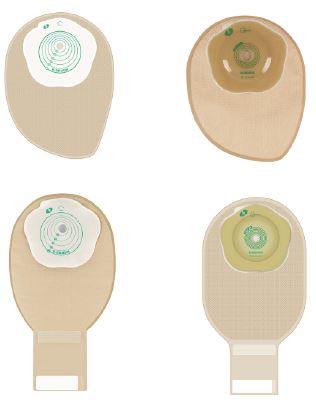 SACCA COLOSTOMIA FONDO CHIUSO COLORE BEIGE MISURA 15/75MM 30 PEZZI - Fontenova srl