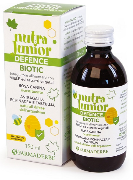 NUTRA JUNIOR DEFENCE BIOTIC 150 ML - Fontenova srl