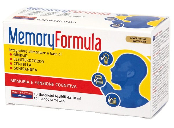 MEMORY FORMULA 10 FLACONCINI 10 ML - Fontenova srl
