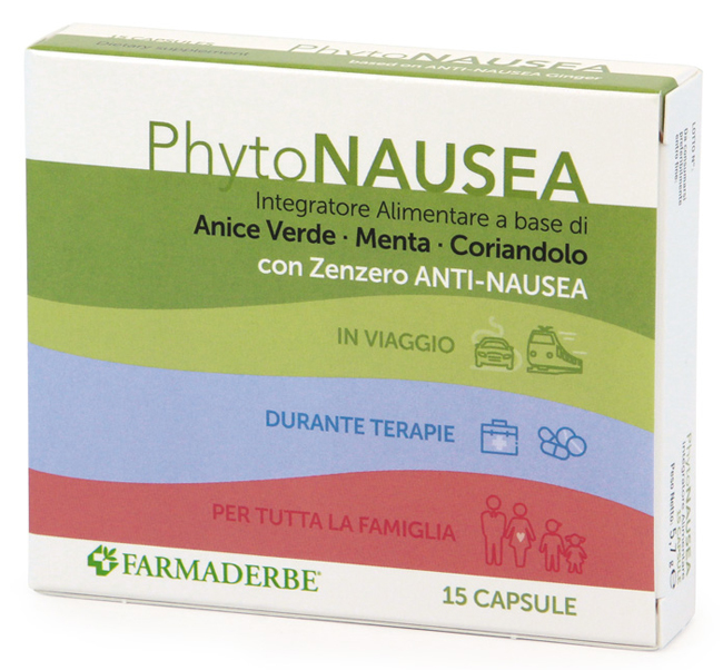 PHYTO NAUSEA 15 CAPSULE - Fontenova srl