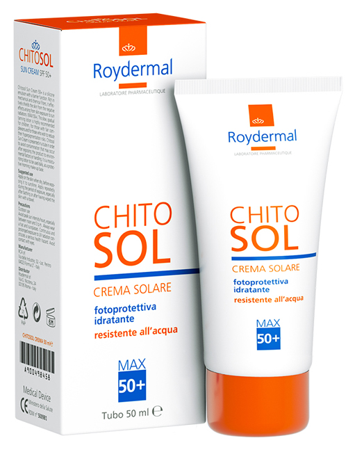 CHITOSOL CREMA SOLARE SPF50+ 50 ML - Fontenova srl