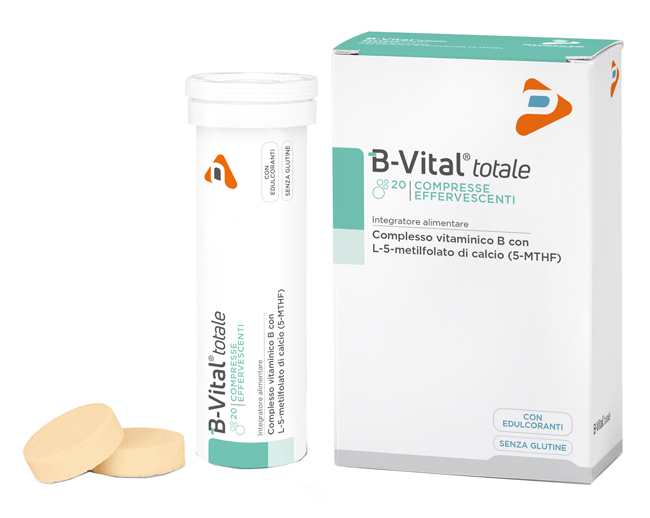 B-VITAL TOTALE ARANCIA 2 TUBI 10 COMPRESSE EFFERVESCENTI - Fontenova srl