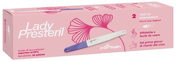 TEST DI GRAVIDANZA LADY TEST 2 PEZZI - Fontenova srl
