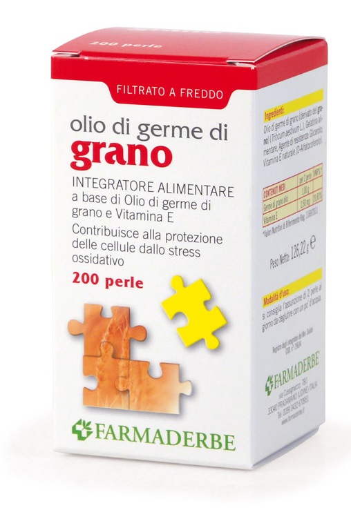OLIO DI GERME DI GRANO 200 PERLE - Fontenova srl