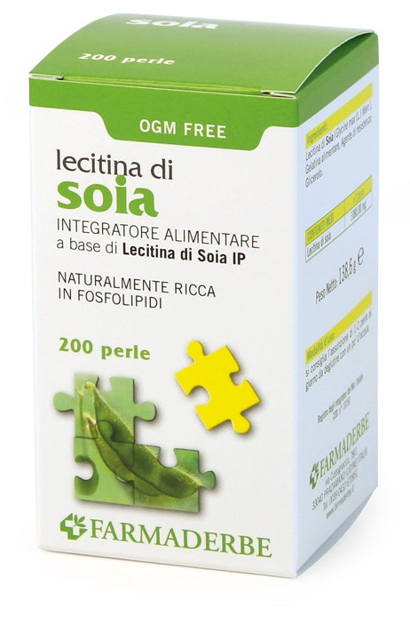 LECITINA DI SOIA 200 PERLE - Fontenova srl